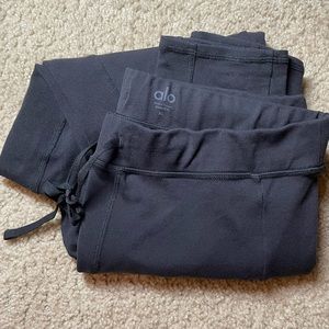 ALO Yoga 7/8 HIGH-WAIST CHECKPOINT LEGGING